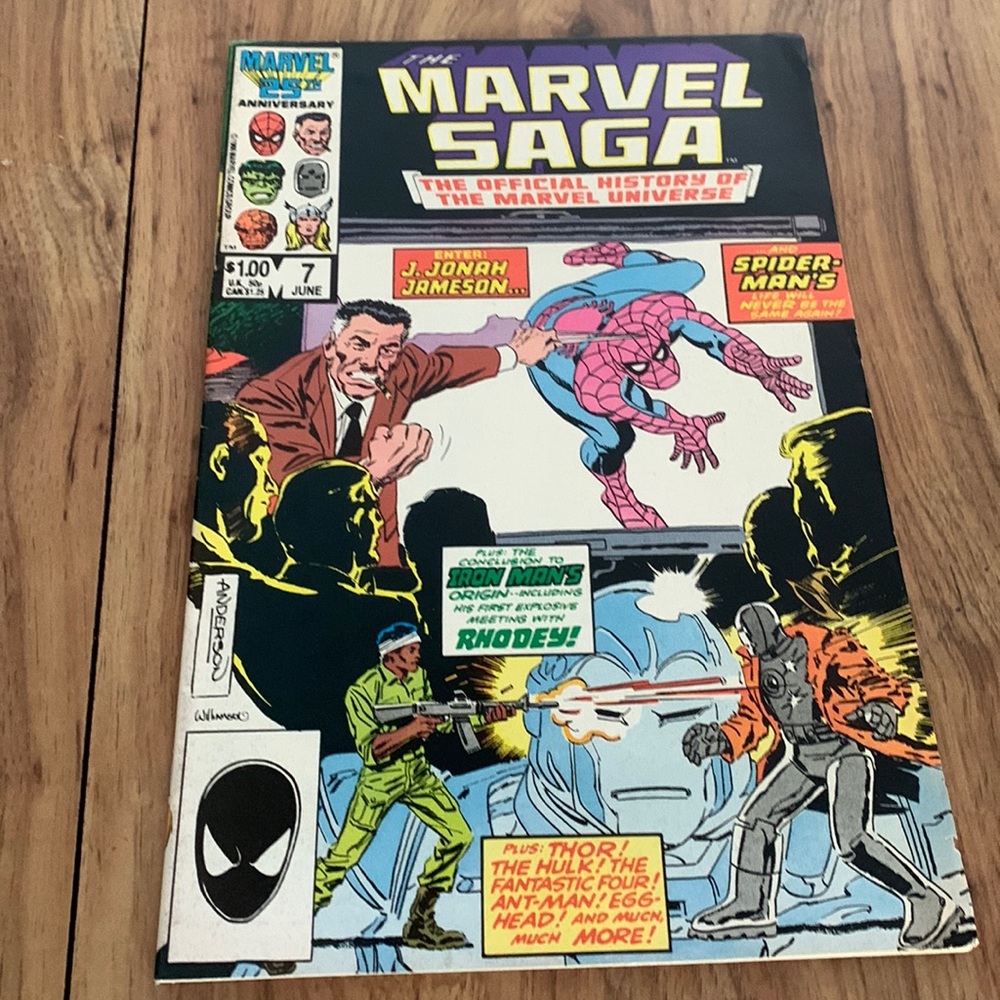 Vintage 1986 MARVEL COMICS: MARVEL SAGA #7